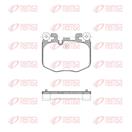 REMSA X2040.10 - Sada brzdových destiček, vždy 4 kusy v sadě