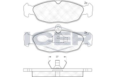 ICER 180858 Číslo výrobce: 20547. EAN: 8424073010643.