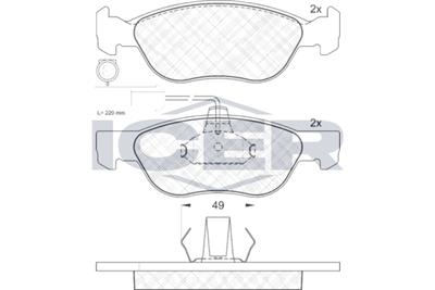 ICER 181243 Číslo výrobce: 21927. EAN: 8424073054043.