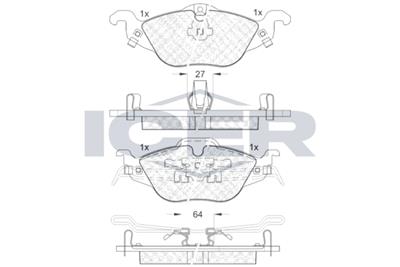 ICER 181249 Číslo výrobce: 23062. EAN: 8424073058102.