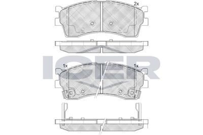ICER 181610 Číslo výrobce: 23873. EAN: 8424073088581.