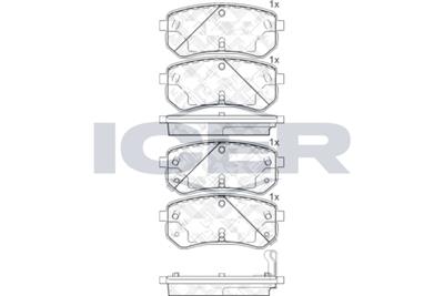 ICER 181710 Číslo výrobce: 24276. EAN: 8424073093363.