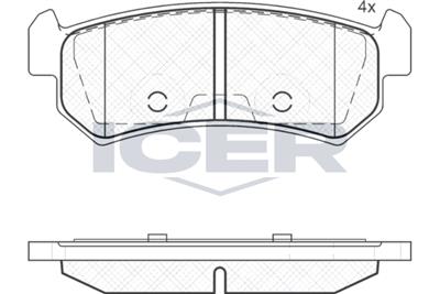 ICER 181727 Číslo výrobce: 24071. EAN: 8424073093707.
