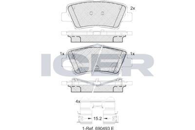 ICER 182036-066 Číslo výrobce: 25337. EAN: 8424073181374.