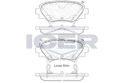 ICER 182169 Číslo výrobce: 25878. EAN: 8424073108906.