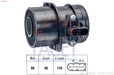 FACET 10.1191 Číslo výrobce: KW 491 191. EAN: 8012510034439.