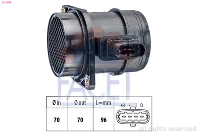 FACET 10.1299 Číslo výrobce: EPS 1.991.299. EAN: 8012510026861.