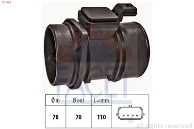 FACET 10.1454 Číslo výrobce: KW 491 454. EAN: 8012510050170.