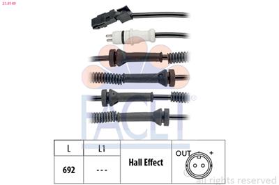FACET 21.0149 Číslo výrobce: EPS 1.960.149. EAN: 8012510049419.