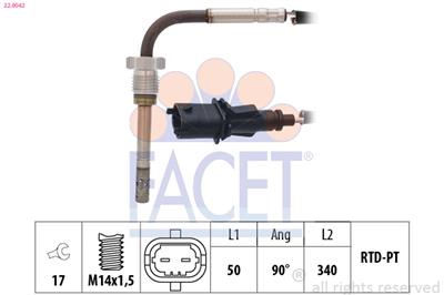 FACET 22.0042 Číslo výrobce: EPS 1.220.042. EAN: 8012510302279.