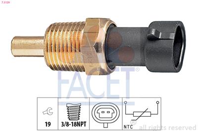 FACET 7.3129 Číslo výrobce: EPS 1.830.129. EAN: 8012510041314.