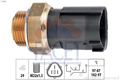 FACET 7.5690 Číslo výrobce: KW 550 690. EAN: 8012510080320.