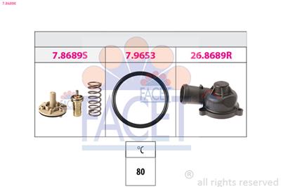 FACET 7.8689K Číslo výrobce: EPS 1.880.689K. EAN: 8012510023938.