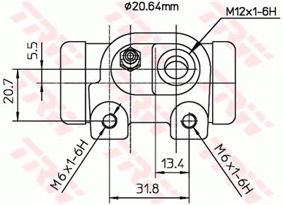TRW BWF123 EAN: 3322937003082.