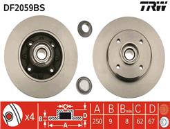 TRW DF2059BS TRW SINGLE