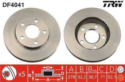 TRW DF4041 EAN: 3322937237425.