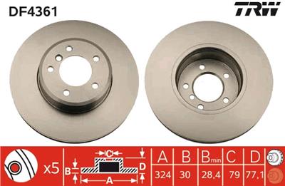 TRW DF4361 EAN: 3322937402588.