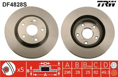 TRW DF4828S EAN: 3322937891696.