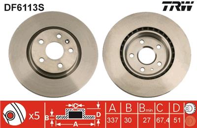 TRW DF6113S EAN: 3322938090142.