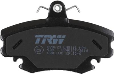 TRW GDB1332 Číslo výrobce: 21463. EAN: 3322937242375.