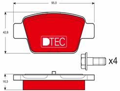 TRW GDB1485DTE DTEC COTEC