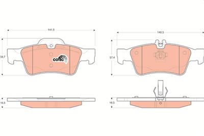 TRW GDB1546 Číslo výrobce: 23334. EAN: 3322937334612.