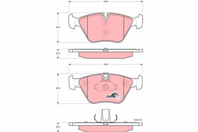 TRW GDB1577 Číslo výrobce: 21676. EAN: 3322937367924.