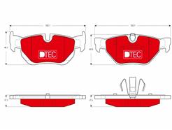 TRW GDB1626DTE DTEC COTEC