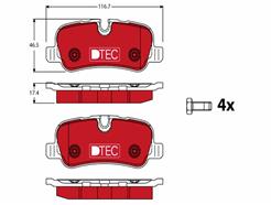 TRW GDB1632DTE DTEC COTEC
