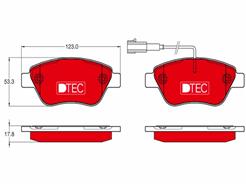 TRW GDB1654DTE DTEC COTEC