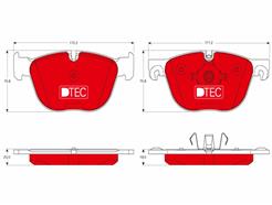 TRW GDB1726DTE DTEC COTEC