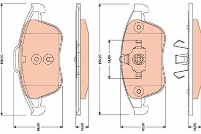 TRW GDB1788 Číslo výrobce: 24709. EAN: 3322937918478.