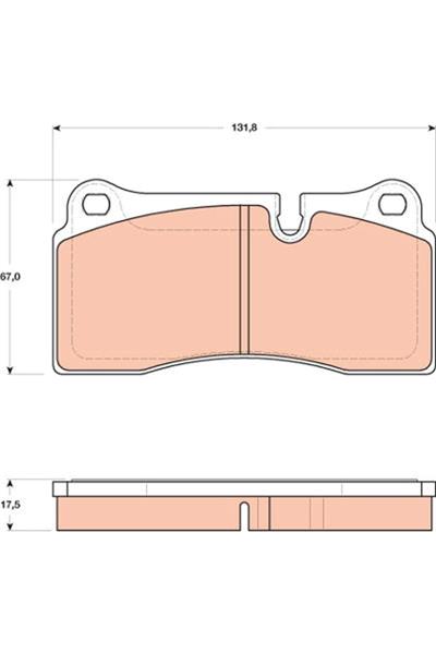 TRW GDB1816 Číslo výrobce: 23293. EAN: 3322937973590.