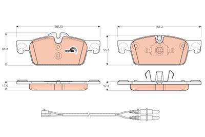 TRW GDB1929 Číslo výrobce: 25222. EAN: 3322938142377.