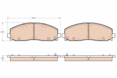 TRW GDB1944 Číslo výrobce: 25378. EAN: 3322938147310.