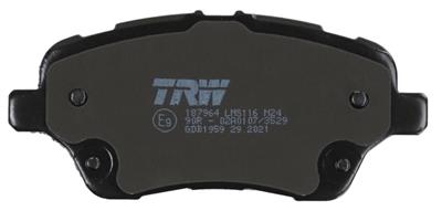 TRW GDB1959 Číslo výrobce: 25134. EAN: 3322938162221.