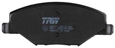 TRW GDB2027 Číslo výrobce: 25681. EAN: 3322938218485.