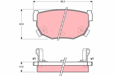 TRW GDB3143 EAN: 3322937197804.