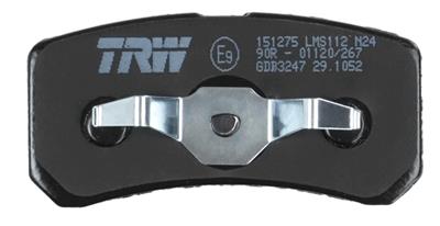 TRW GDB3247 Číslo výrobce: 23582. EAN: 3322937282715.