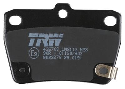 TRW GDB3279 Číslo výrobce: 23656. EAN: 3322937287888.