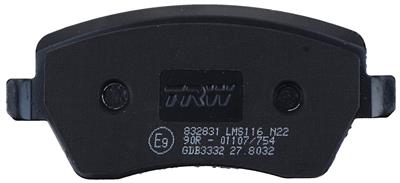 TRW GDB3332 Číslo výrobce: 23973. EAN: 3322937334544.