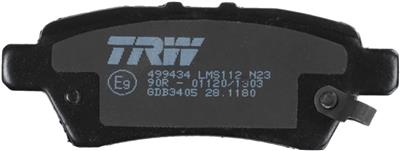 TRW GDB3405 Číslo výrobce: 24240. EAN: 3322937430765.