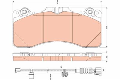 TRW GDB3506 Číslo výrobce: 24748. EAN: 3322938070939.