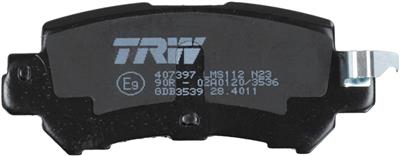 TRW GDB3539 Číslo výrobce: 25540. EAN: 3322938162184.