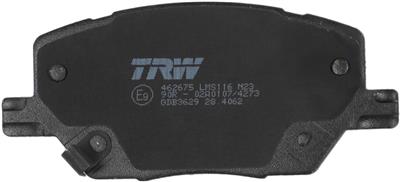 TRW GDB3629 Číslo výrobce: 22165. EAN: 3322938304966.