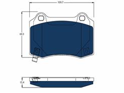 TRW GDB4171BTE ELECTRIC BLUE