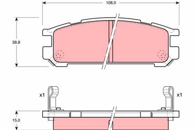 TRW GDB990 Číslo výrobce: 21703. EAN: 3322936409908.