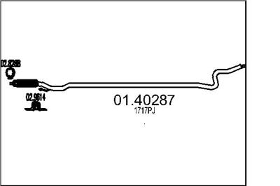 MTS 01.40287 EAN: 8033464898656.