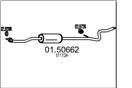 MTS 01.50662 - Střední díl výfuku