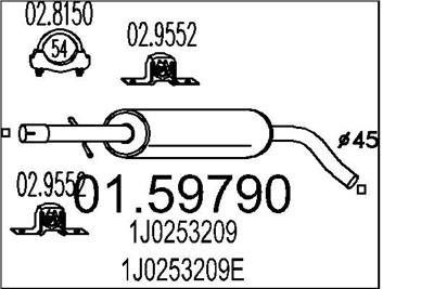 MTS 01.59790 EAN: 8033464026202.